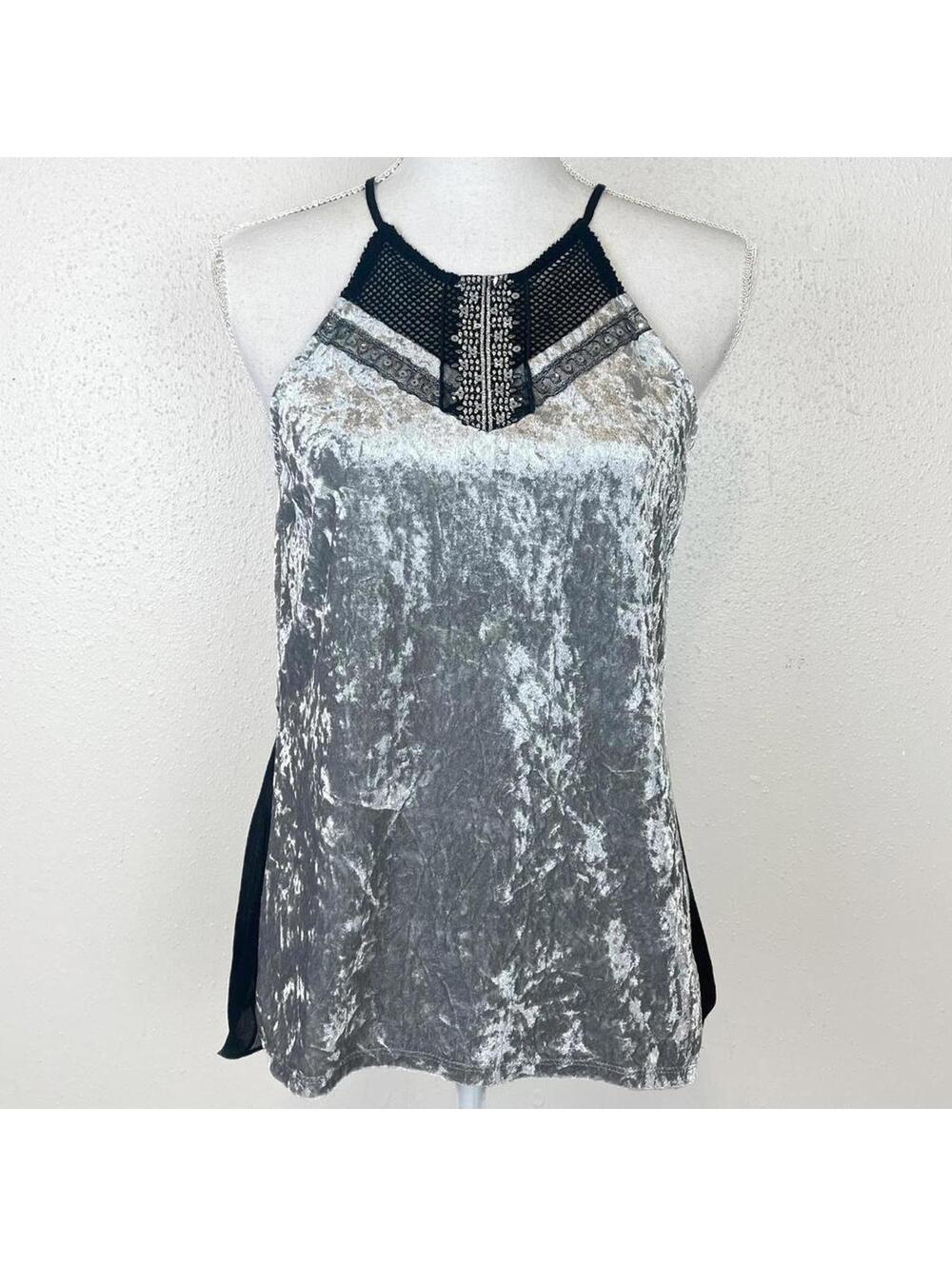 Daytrip Sequin Velvet Blouse Top